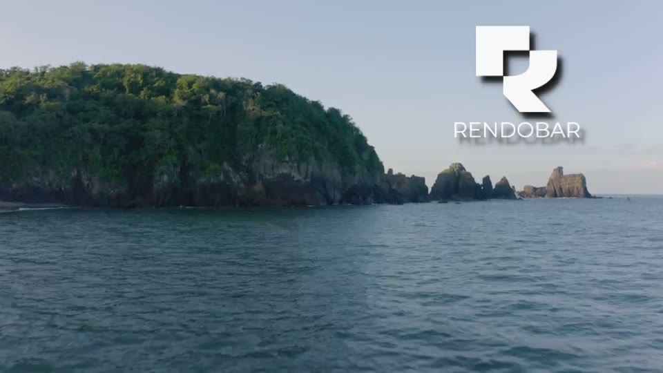 Drop shadow: A logo over rafting on the Rogue River